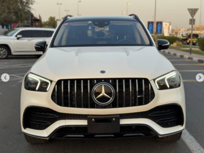 2020 Mercedes-Benz GLE 53 AMG 3.0-liter Inline-6 Cylinder Turbocharged Engine White Beige SUV