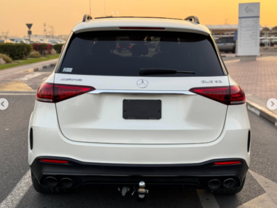 2020 Mercedes-Benz GLE 53 AMG 3.0-liter Inline-6 Cylinder Turbocharged Engine White Beige SUV