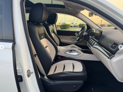 2020 Mercedes-Benz GLE 53 AMG 3.0-liter Inline-6 Cylinder Turbocharged Engine White Beige SUV