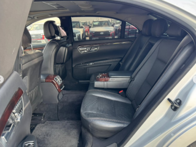 2012 Mercedes-Benz S550L AMG 4.6 Litres Twin-Turbo V8 Petrol Engine Silver Black Sedan