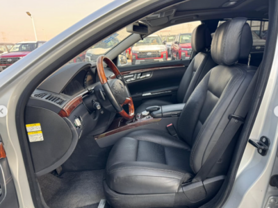 2012 Mercedes-Benz S550L AMG 4.6 Litres Twin-Turbo V8 Petrol Engine Silver Black Sedan