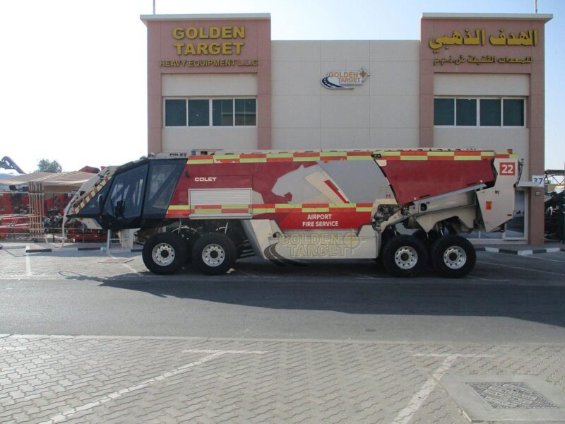 2015 Colet K40E Jaguar 8x6 Airport Fire Truck 6 Cylinders Diesel Cummins ISM 500 Engine Automatic