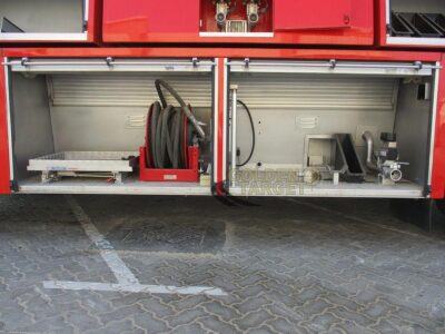 1998 Reynold Boughton Barracuda 4x4 Airport Fire Truck 8-cylinder Detroit Diesel Engine Automatic