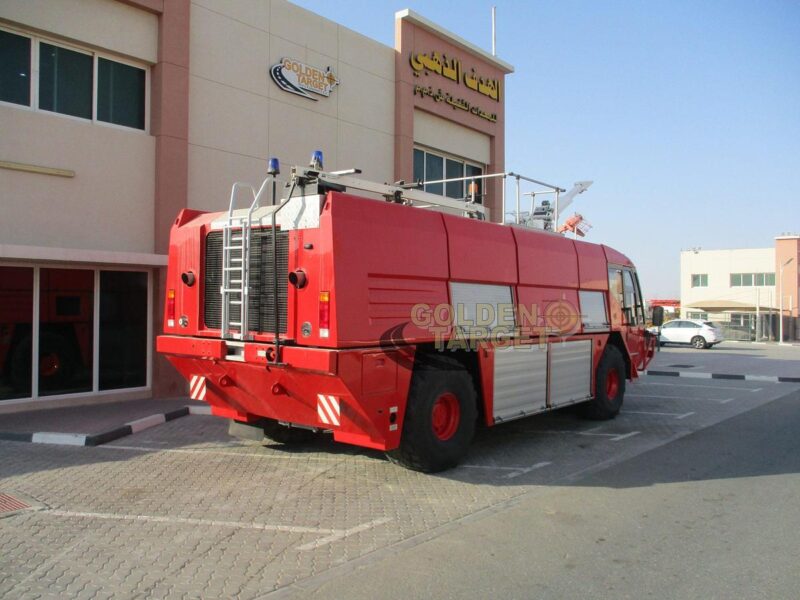 1998 Reynold Boughton Barracuda 4x4 Airport Fire Truck 8-cylinder Detroit Diesel Engine Automatic