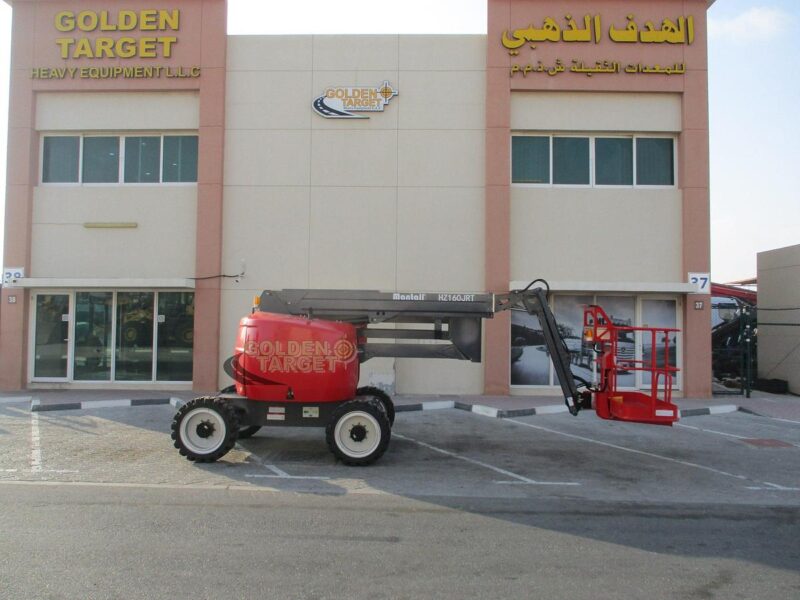 2024 Mantall HZ160JRT Articulated Boom Lift 4 Cylinder YANMAR Diesel Engine Automatic Red