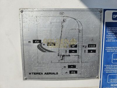 1998 Mercedes 2638 6x4 Aerial Platform Gear 8-cylinder Diesel Engine Manual Transmission Yellow