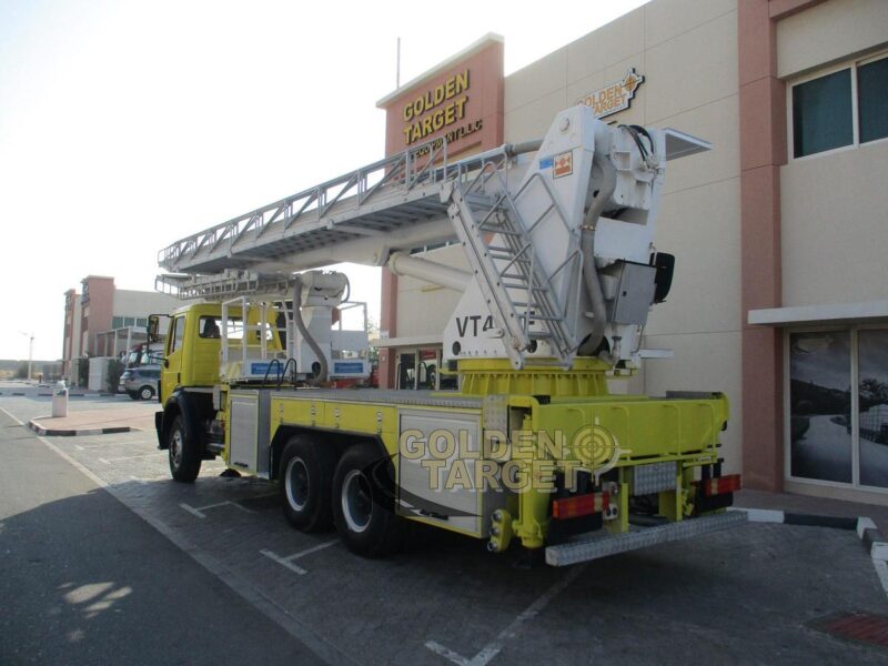1998 Mercedes 2638 6x4 Aerial Platform Gear 8-cylinder Diesel Engine Manual Transmission Yellow