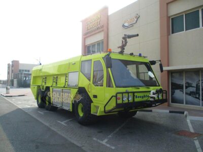 1994 REYNOLDS BOUGHTON BARRACUDA 6×6 AIRPORT FIRE TRUCK 8 Cylinder Diesel Engine Green