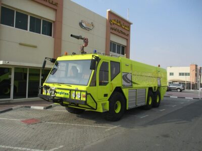 1994 REYNOLDS BOUGHTON BARRACUDA 6×6 AIRPORT FIRE TRUCK 8 Cylinder Diesel Engine Green
