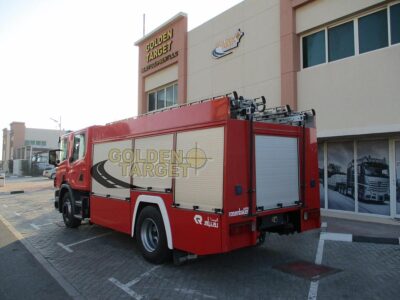 2001 SCANIA 94G 310 4x2 Fire Truck 6 Cylinders Diesel Engine Automatic Transmission Red