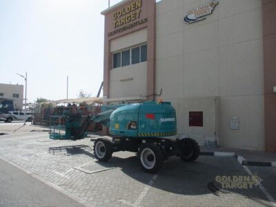 2025 SUNWARD SWA16J Articulated Boom Lift Kubota V2403 4-cylinder Diesel Engine Blue