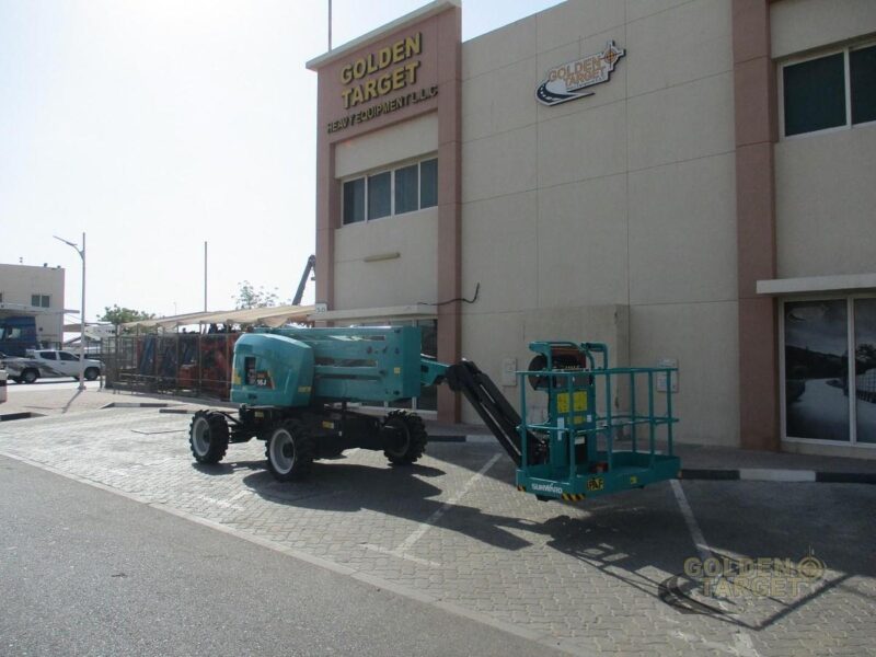 2025 SUNWARD SWA16J Articulated Boom Lift Kubota V2403 4-cylinder Diesel Engine Blue