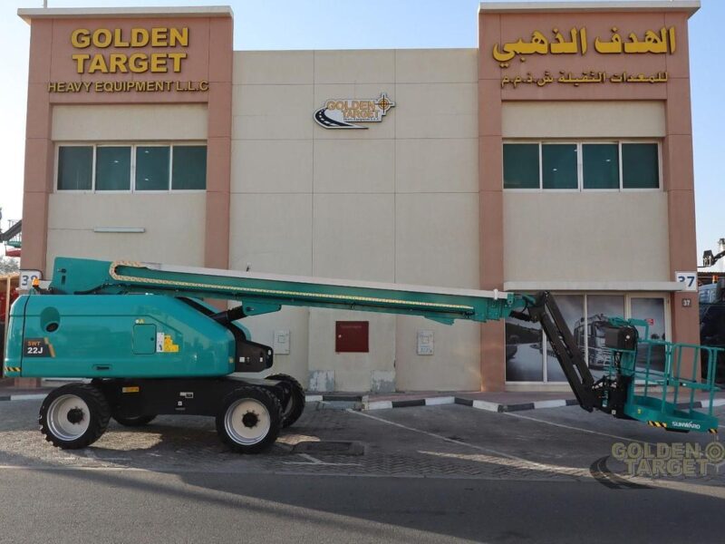 2026 SUNWARD SWT22J Telescopic Boom Lift Kubota V2403 4 Cylinders Diesel Engine Blue