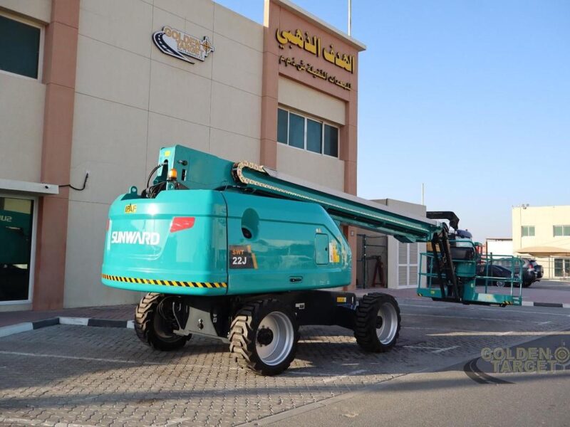 2026 SUNWARD SWT22J Telescopic Boom Lift Kubota V2403 4 Cylinders Diesel Engine Blue