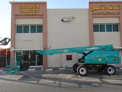 2026 SUNWARD SWT22J Telescopic Boom Lift Kubota V2403 4 Cylinders Diesel Engine Blue