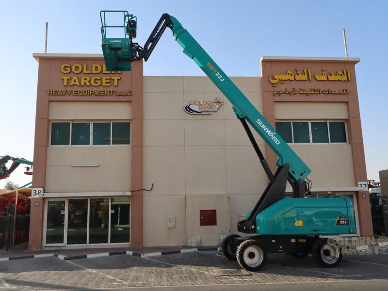 2026 SUNWARD SWT22J Telescopic Boom Lift Kubota V2403 4 Cylinders Diesel Engine Blue