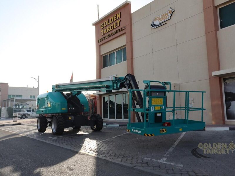 2026 SUNWARD SWT22J Telescopic Boom Lift Kubota V2403 4 Cylinders Diesel Engine Blue