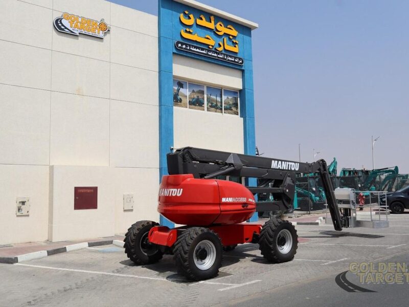 2009 MANITOU 200 ATJ 4×4 Articulated Boom Lift Kubota C24W 4 Cylinder Diesel Engine