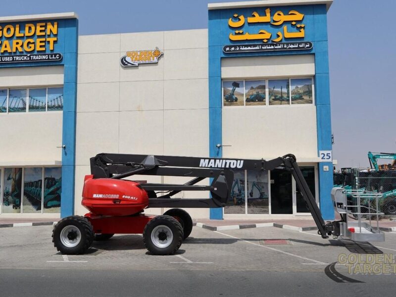 2009 MANITOU 200 ATJ 4×4 Articulated Boom Lift Kubota C24W 4 Cylinder Diesel Engine