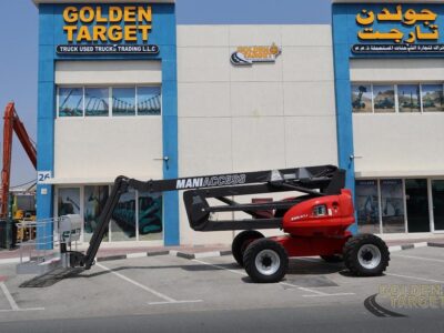 2009 MANITOU 200 ATJ 4×4 Articulated Boom Lift Kubota C24W 4 Cylinder Diesel Engine