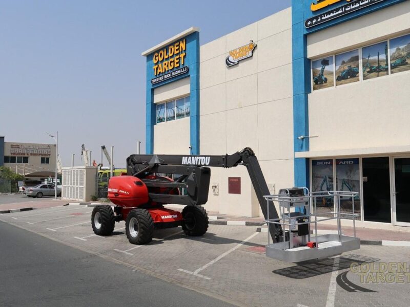 2009 MANITOU 200 ATJ 4×4 Articulated Boom Lift Kubota C24W 4 Cylinder Diesel Engine