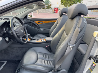 2005 Mercedes-Benz SL 350 3.7 Litres 6 Cylinders Petrol Engine Silver Grey Convertible