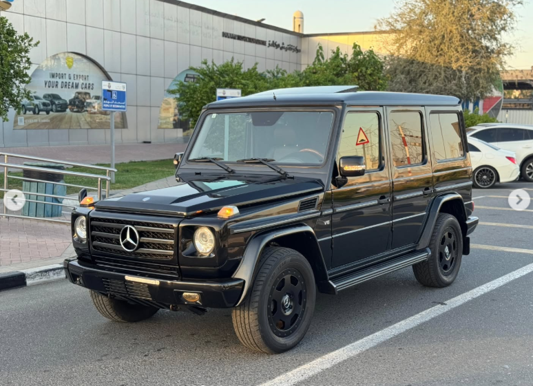 2009 Mercedes-Benz G 550 Edition 30 5.5 Liters V8 Petrol Engine Black SUV 4 Auction Grade