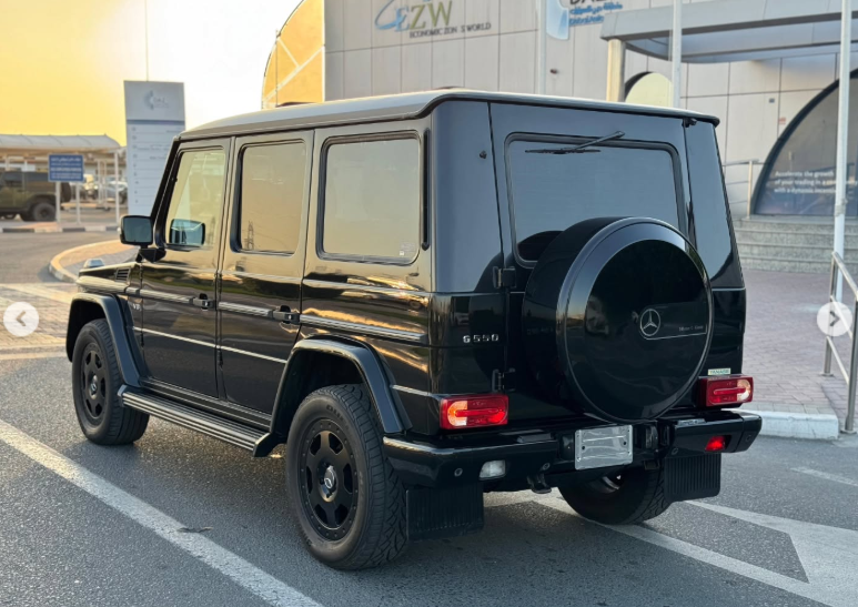 2009 Mercedes-Benz G 550 Edition 30 5.5 Liters V8 Petrol Engine Black SUV 4 Auction Grade