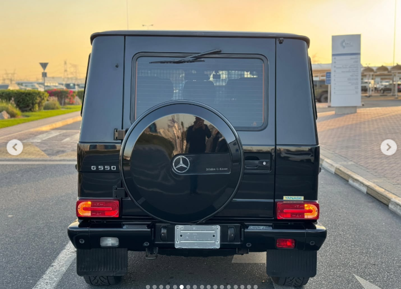 2009 Mercedes-Benz G 550 Edition 30 5.5 Liters V8 Petrol Engine Black SUV 4 Auction Grade