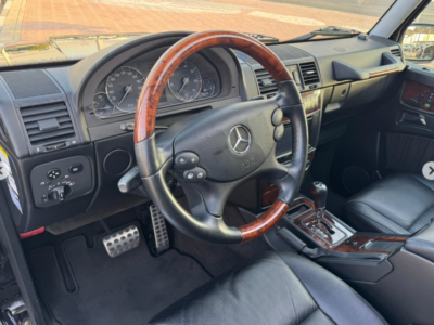 2009 Mercedes-Benz G 550 Edition 30 5.5 Liters V8 Petrol Engine Black SUV 4 Auction Grade