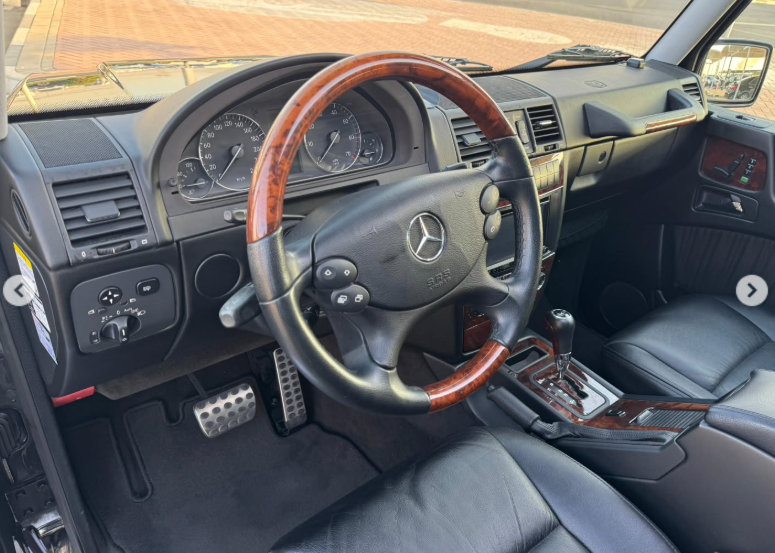 2009 Mercedes-Benz G 550 Edition 30 5.5 Liters V8 Petrol Engine Black SUV 4 Auction Grade