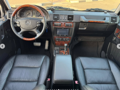 2009 Mercedes-Benz G 550 Edition 30 5.5 Liters V8 Petrol Engine Black SUV 4 Auction Grade