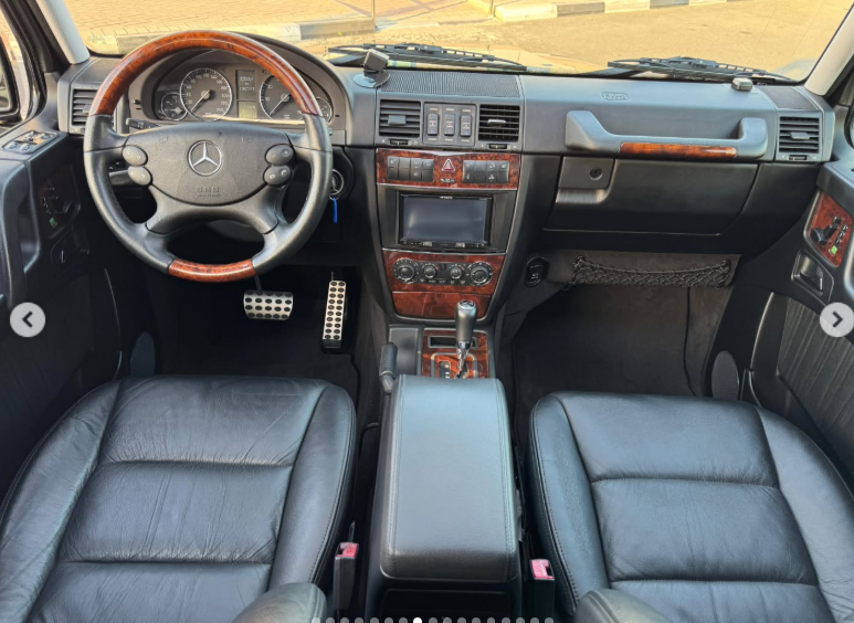 2009 Mercedes-Benz G 550 Edition 30 5.5 Liters V8 Petrol Engine Black SUV 4 Auction Grade