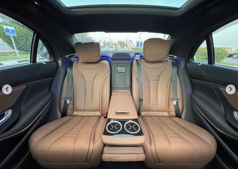 2018 Mercedes-Benz S 560 4.0-liter V8 BiTurbo Petrol Engine Black Brown SUV Excellent Condition