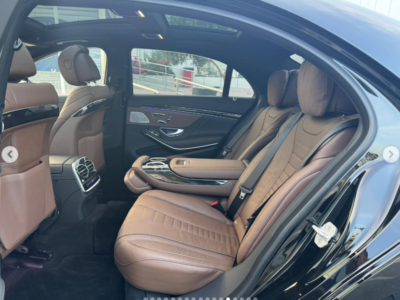 2018 Mercedes-Benz S 560 4.0-liter V8 BiTurbo Petrol Engine Black Brown SUV Excellent Condition