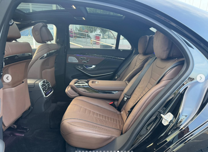 2018 Mercedes-Benz S 560 4.0-liter V8 BiTurbo Petrol Engine Black Brown SUV Excellent Condition