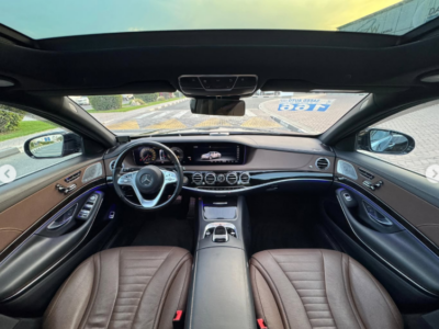 2018 Mercedes-Benz S 560 4.0-liter V8 BiTurbo Petrol Engine Black Brown SUV Excellent Condition