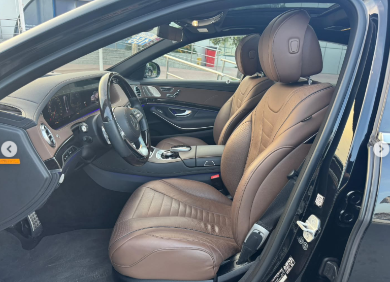 2018 Mercedes-Benz S 560 4.0-liter V8 BiTurbo Petrol Engine Black Brown SUV Excellent Condition