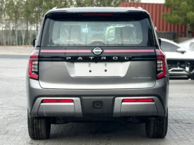 2026 Nissan Patrol LE Platinum 3.5 Liters Twin-Turbocharged V6 Petrol Engine Grey Tan SUV