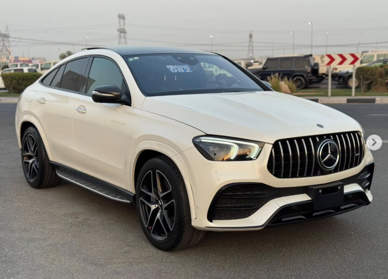 2020 Mercedes-AMG GLE 53 4MATIC+ Coupe 3.0 Litres Turbo L6 Engine White Black SUV