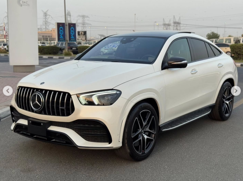 2020 Mercedes-AMG GLE 53 4MATIC+ Coupe 3.0 Litres Turbo L6 Engine White Black SUV