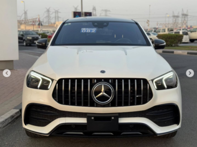 2020 Mercedes-AMG GLE 53 4MATIC+ Coupe 3.0 Litres Turbo L6 Engine White Black SUV