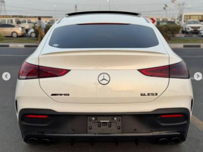 2020 Mercedes-AMG GLE 53 4MATIC+ Coupe 3.0 Litres Turbo L6 Engine White Black SUV