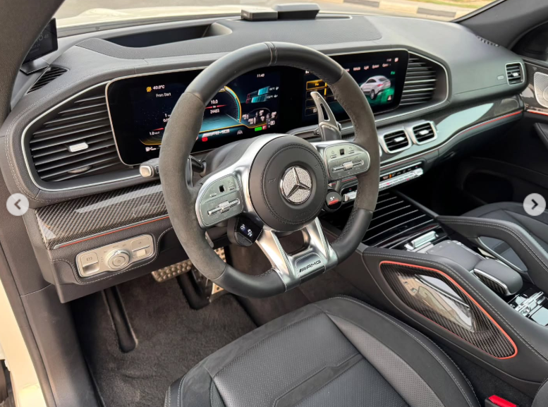 2020 Mercedes-AMG GLE 53 4MATIC+ Coupe 3.0 Litres Turbo L6 Engine White Black SUV