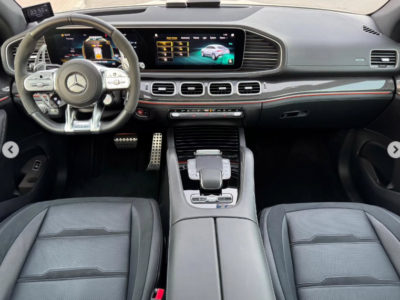 2020 Mercedes-AMG GLE 53 4MATIC+ Coupe 3.0 Litres Turbo L6 Engine White Black SUV