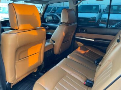 2015 Nissan Patrol ST Safari 4.8 Liters 6-cylinder Petrol Engine White Tan SUV Automatic