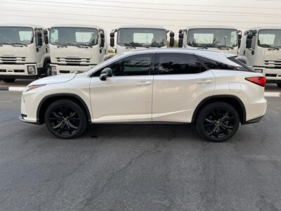 2019 Lexus RX300 F Sport 2.0-liter turbocharged 4-cylinder Petrol Engine White Black SUV