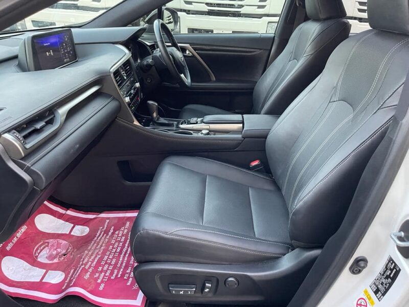 2019 Lexus RX300 F Sport 2.0-liter turbocharged 4-cylinder Petrol Engine White Black SUV