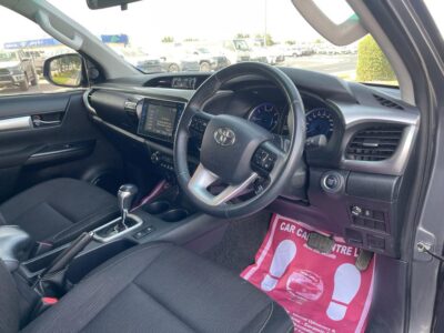 2018 Toyota Hilux SR5 Dual Cab 2.8-liter Diesel Turbo 4 Cylinder Grey Black Pickup Truck