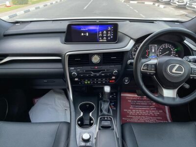 2019 Lexus RX300 F Sport 2.0-liter turbocharged 4-cylinder Petrol Engine White Black SUV